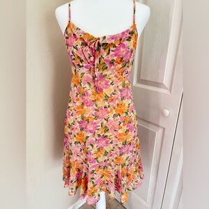 Dress Forum Los Angeles Floral Mini Dress - Size S